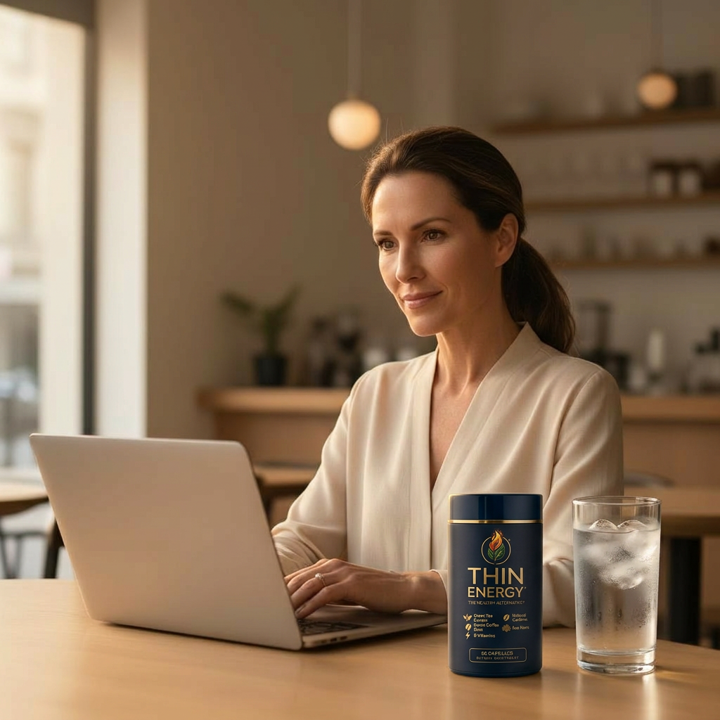 Focused woman working confidently in the afternoon